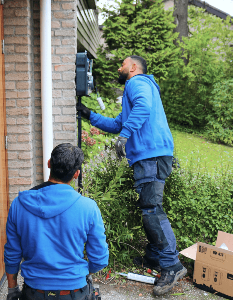 chargecars installatie